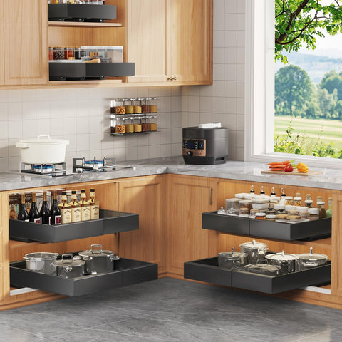 Seinloes deep drawer design keeps back-of-cabinet items reachable