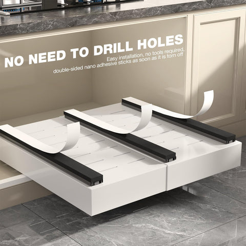 Seinloes organized pantry and cookware with easy access