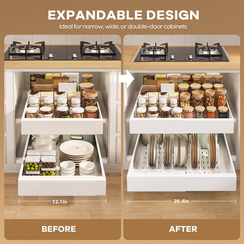 Seinloes framed cabinet-compatible raising pads for easy installation.