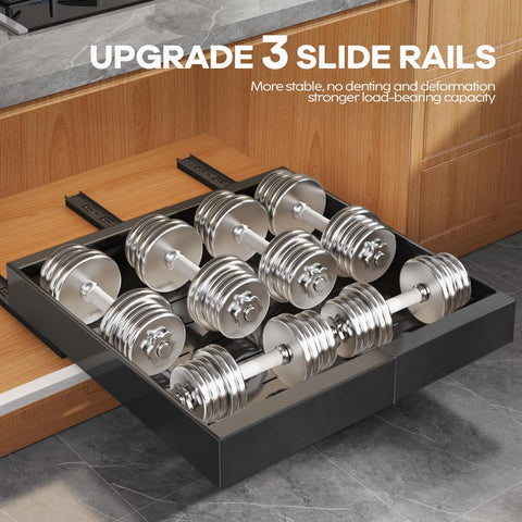 Seinloes pull-out design lets you reach items at the back easily.