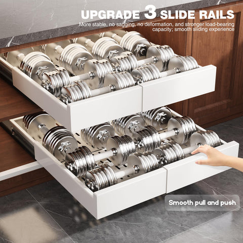 Seinloes under-sink cabinet organizer—easy access to essentials.