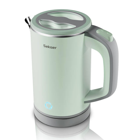 Sekaer compact travel kettle in full view for hotel or office use