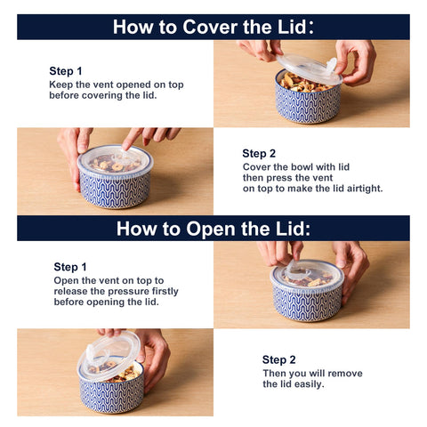 Selamica bowls easy to clean and safe for freezer storage.