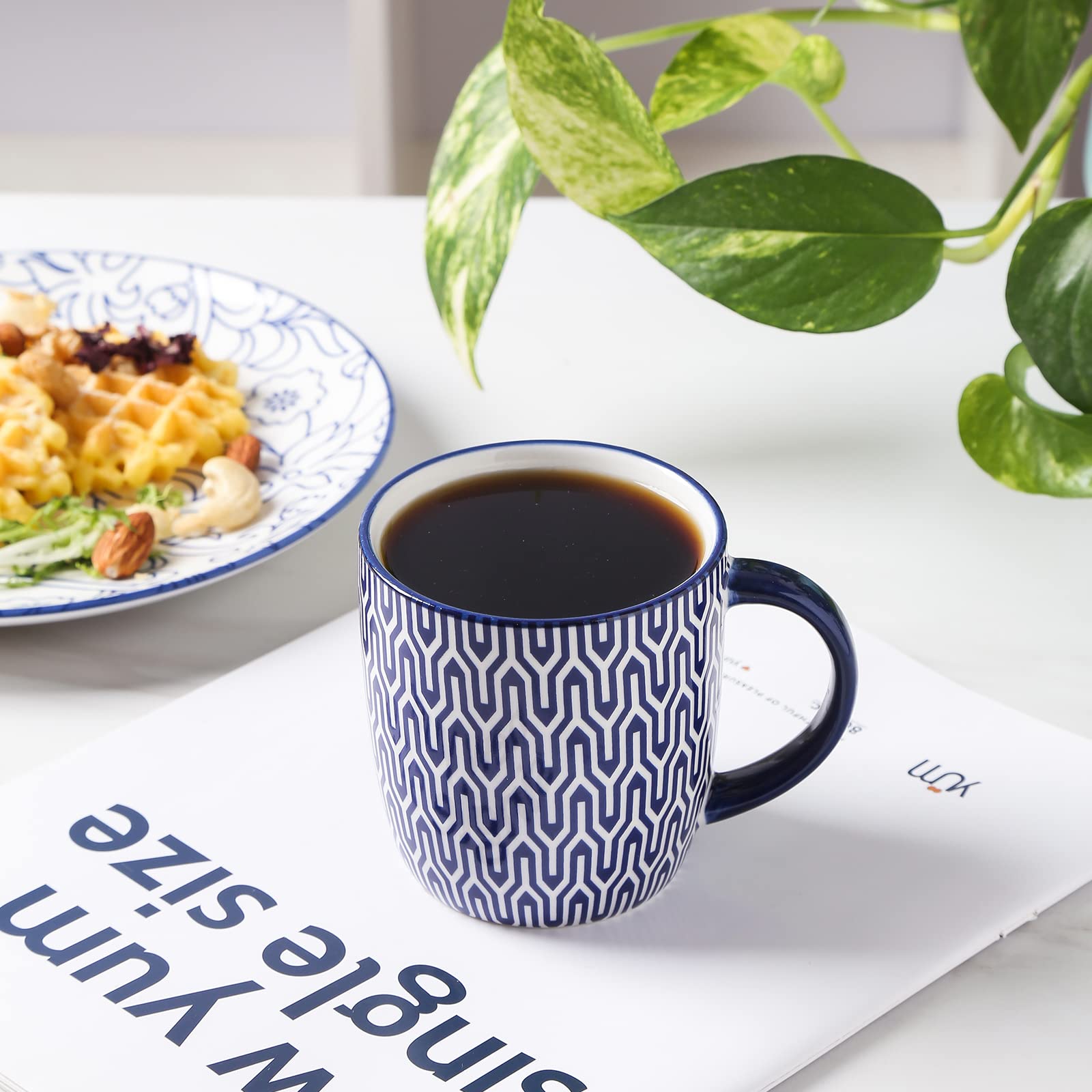 Selamica coffee mug set displayed for gifting, great for housewarmings and celebrations.