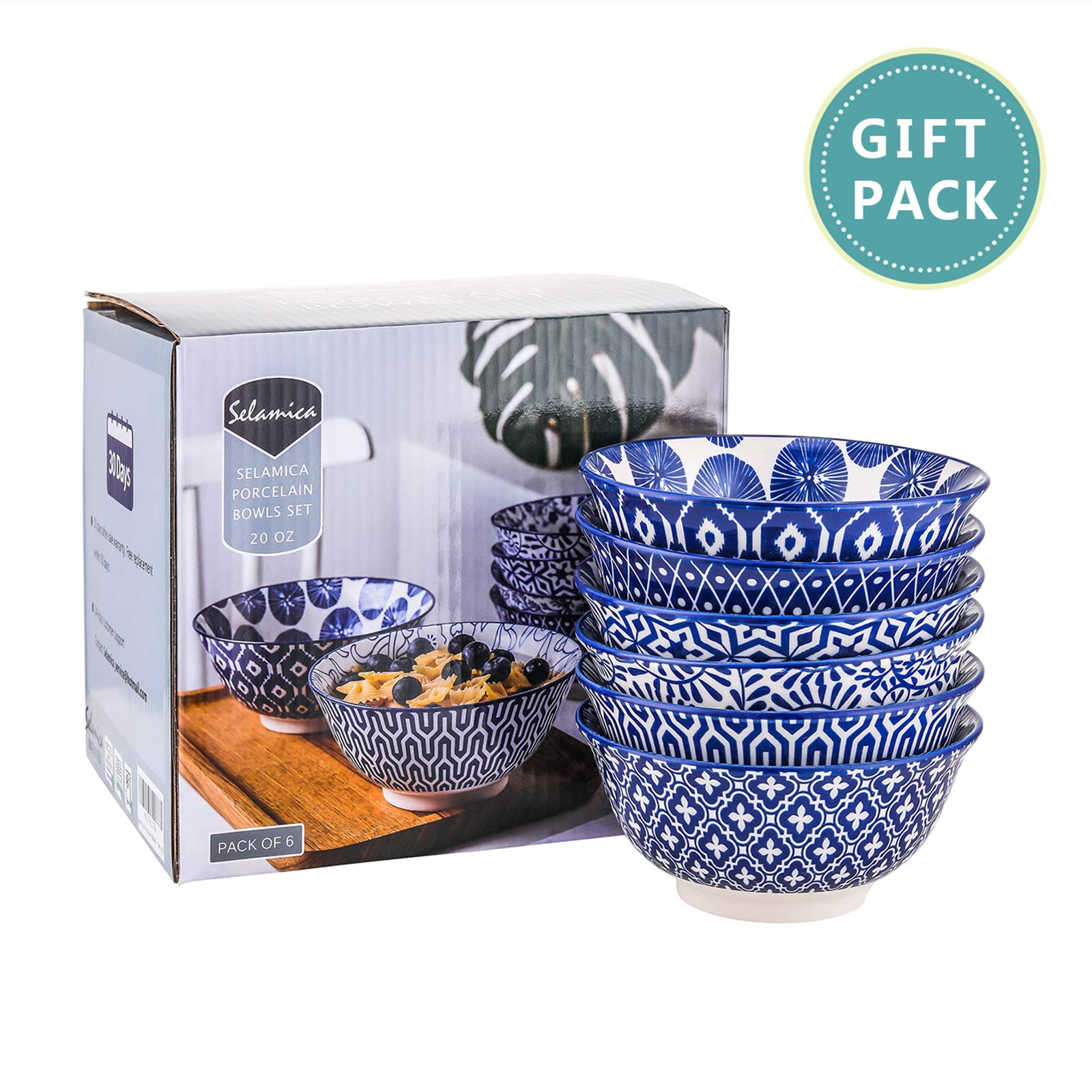 Selamica 20oz bowls designed for everyday meals and gatherings.