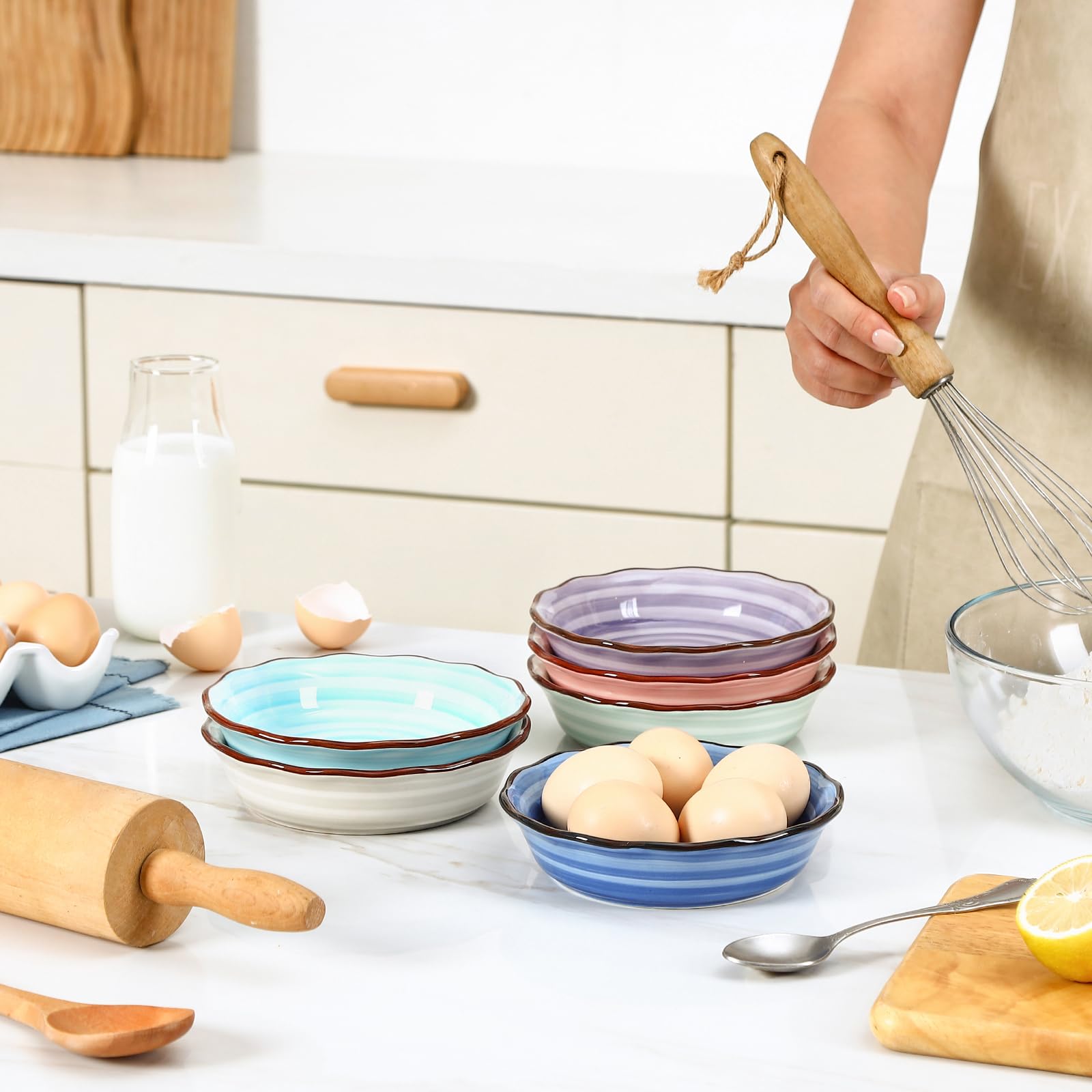 Selamica mini pie pans gift-ready for bakers