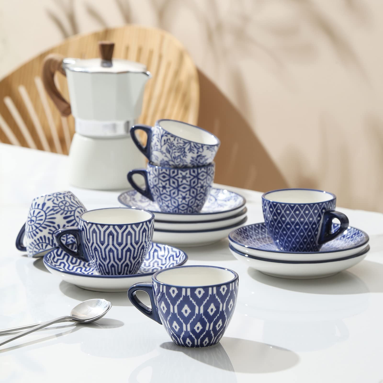 Selamica 2 oz cups are lead-free and easy to clean for daily use.