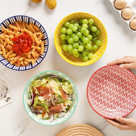 Selamica bowls microwave and dishwasher safe for quick reheating and cleanup.
