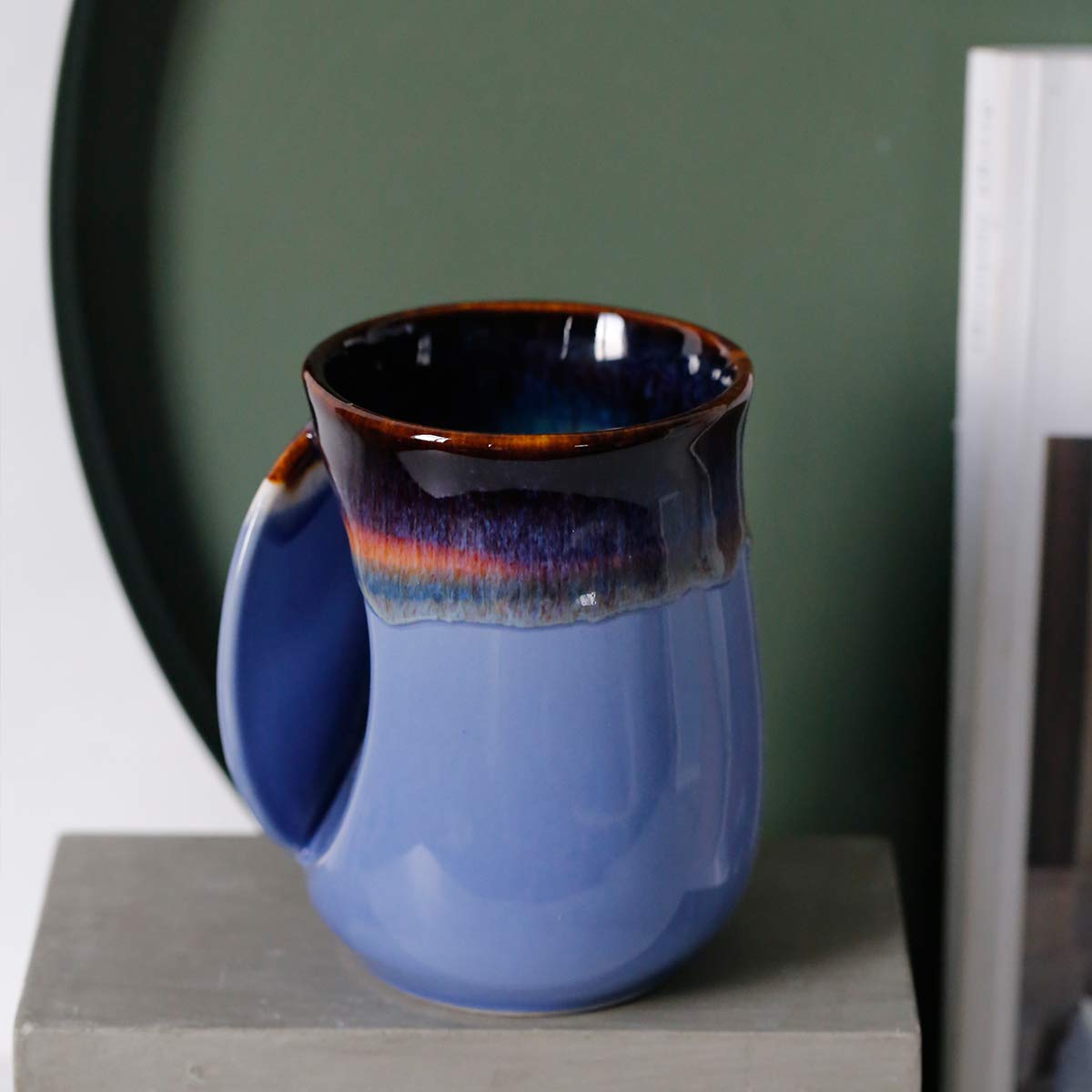 Selamica porcelain mug is microwave and dishwasher safe for easy daily use.
