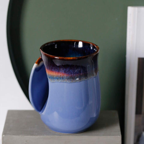 Selamica porcelain mug is microwave and dishwasher safe for easy daily use.