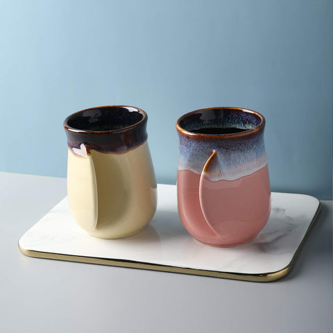 Selamica microwave-safe porcelain mug for quick reheats.