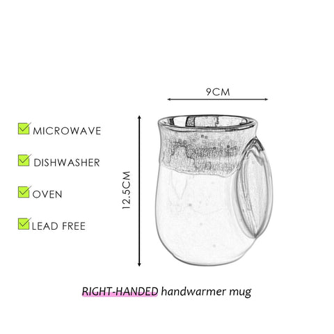 Selamica porcelain 18oz mug highlighting large capacity for coffee, tea, or hot chocolate.