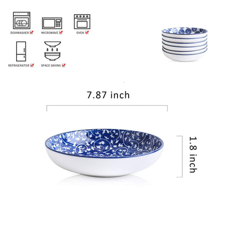 Selamica 26oz pasta bowls, ideal for pasta and sauces.