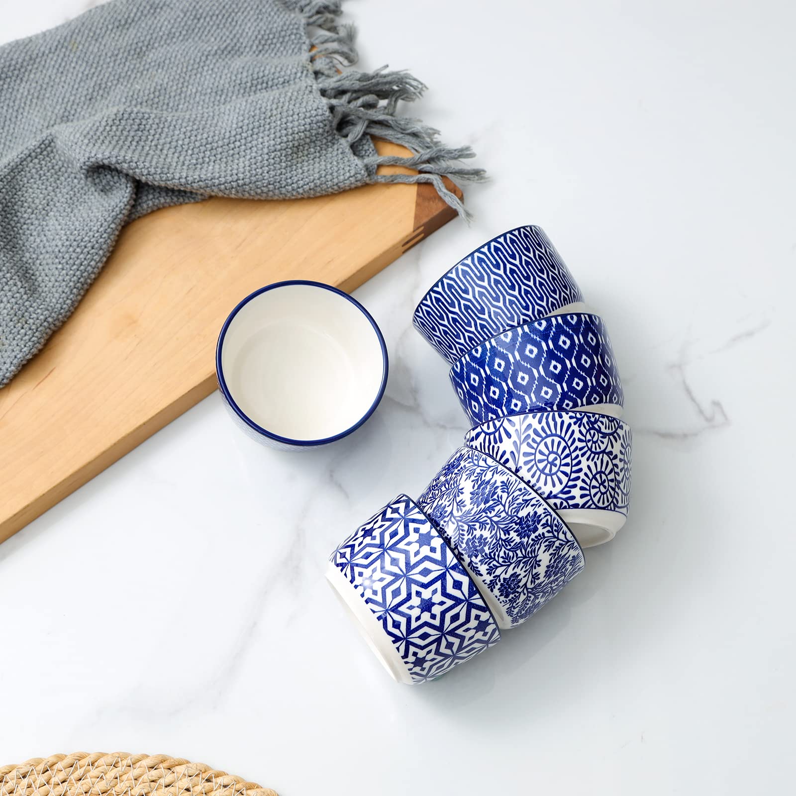 Selamica souffle dishes mini bowls highlighted for elegant, evenly heated desserts.