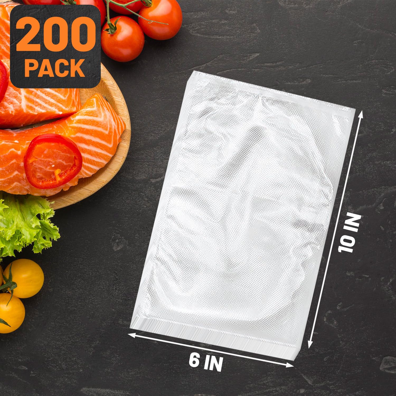 Ideal for sous vide, meal prep, and freezer storage in one pack