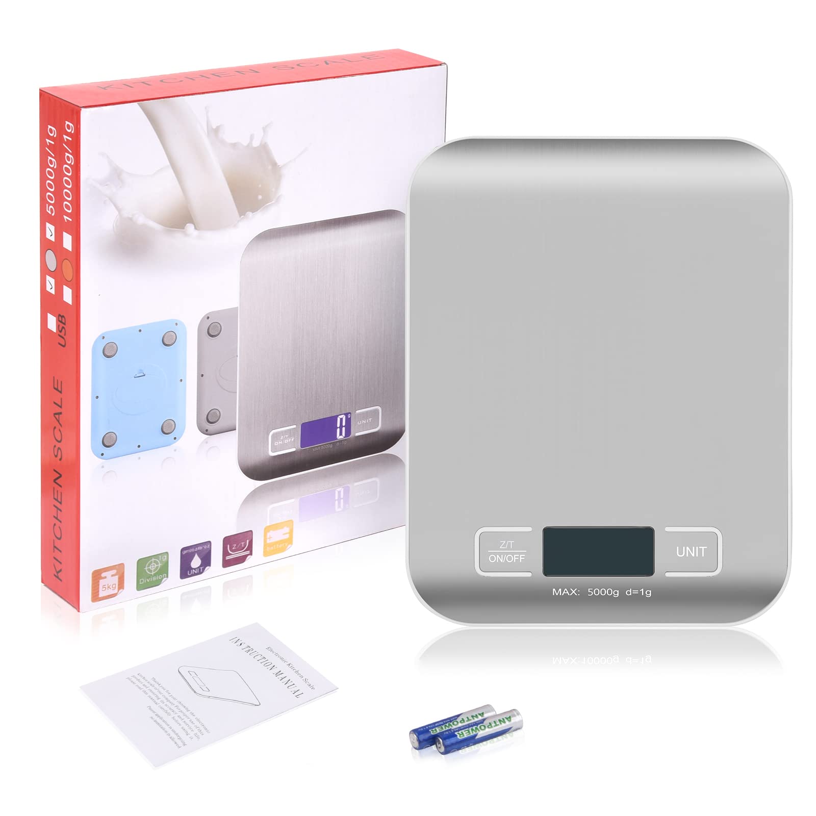 Selegere scale auto-off saves battery life during long days.