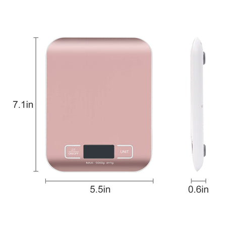 Compact portable design lets you weigh packages anywhere
