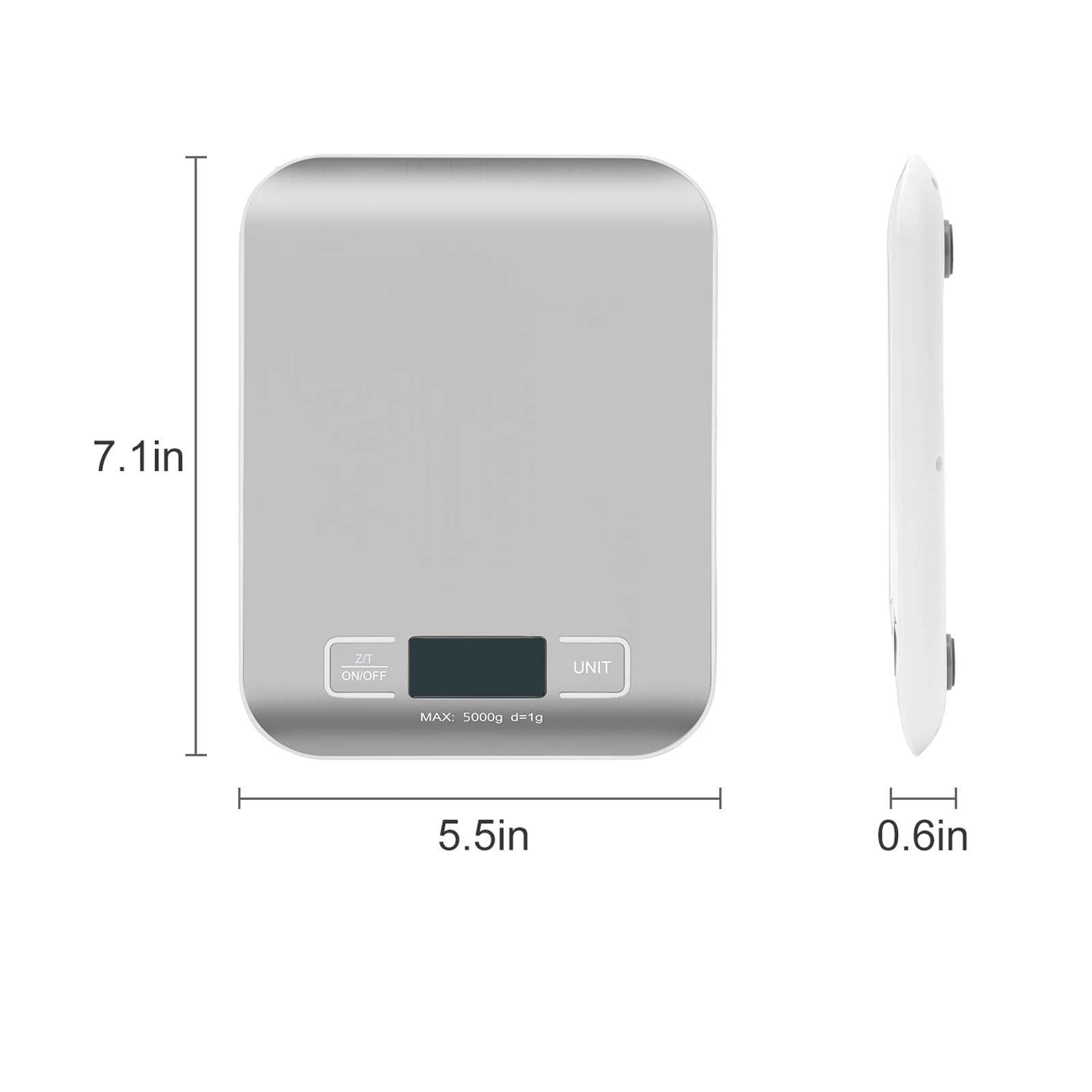 Selegere scale with packaging on counter supports accurate shipment weights.