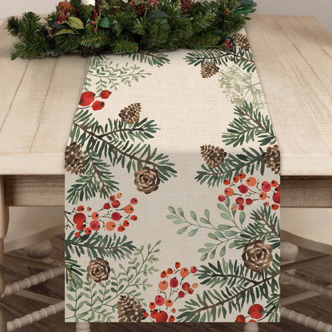 Seliem Winter farmhouse dining decor brightens casual gatherings