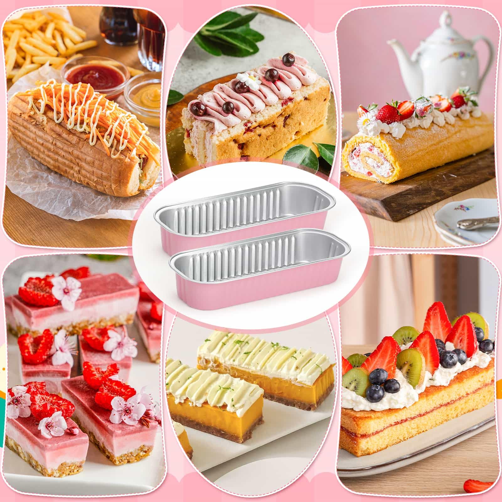 Lightweight stackable bakeware design simplifies storage