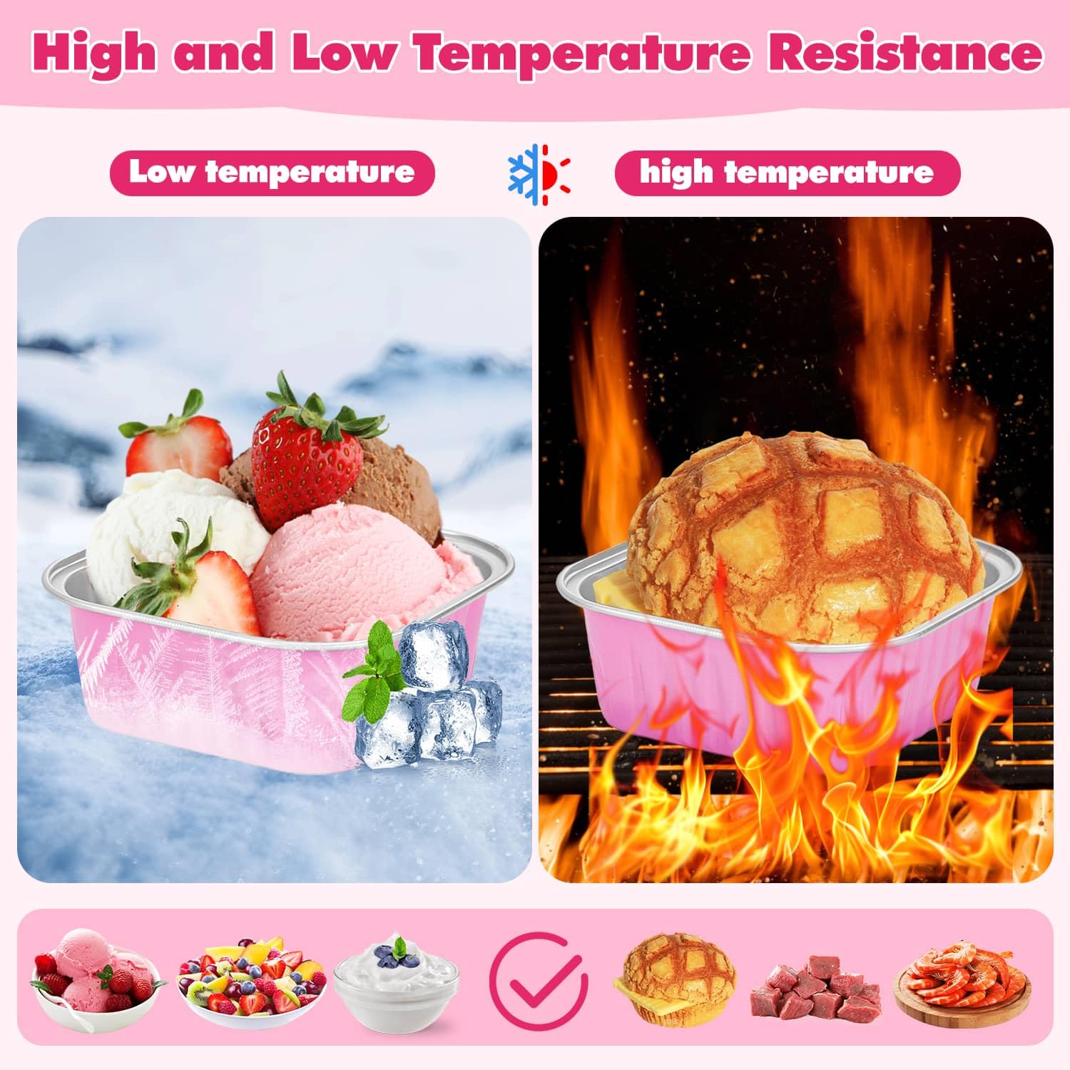 Selizo oven-fridge-air fryer safe mini pans for versatile kitchen use