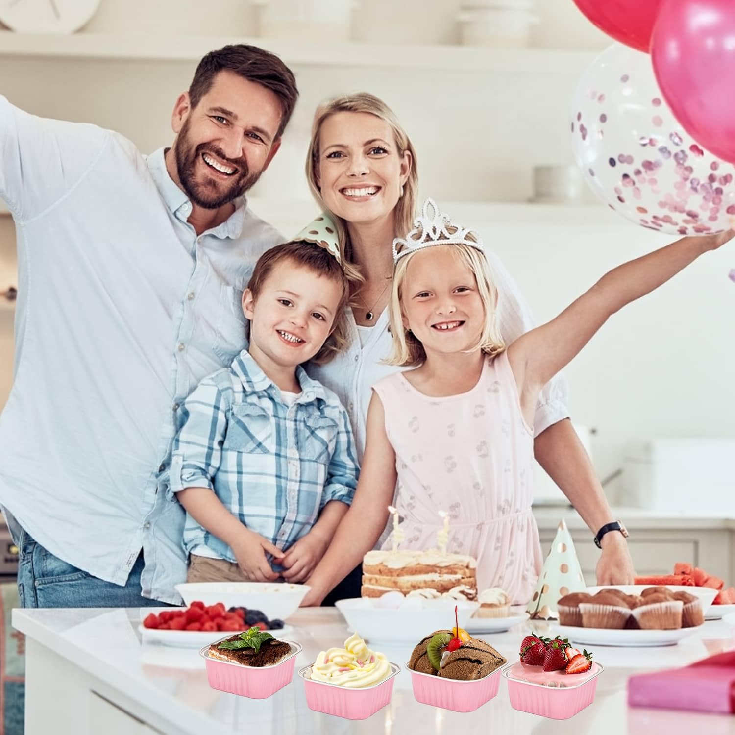 Selizo mini cake pans at gatherings, picnics, or events for portioned treats