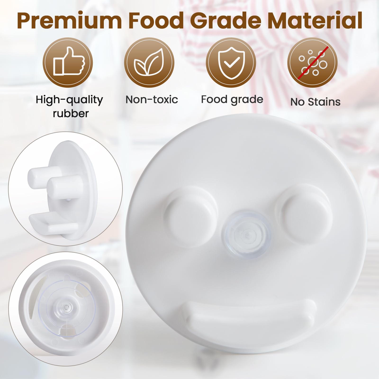 Semcide sink caddy self-draining design keeps the sink tidy.