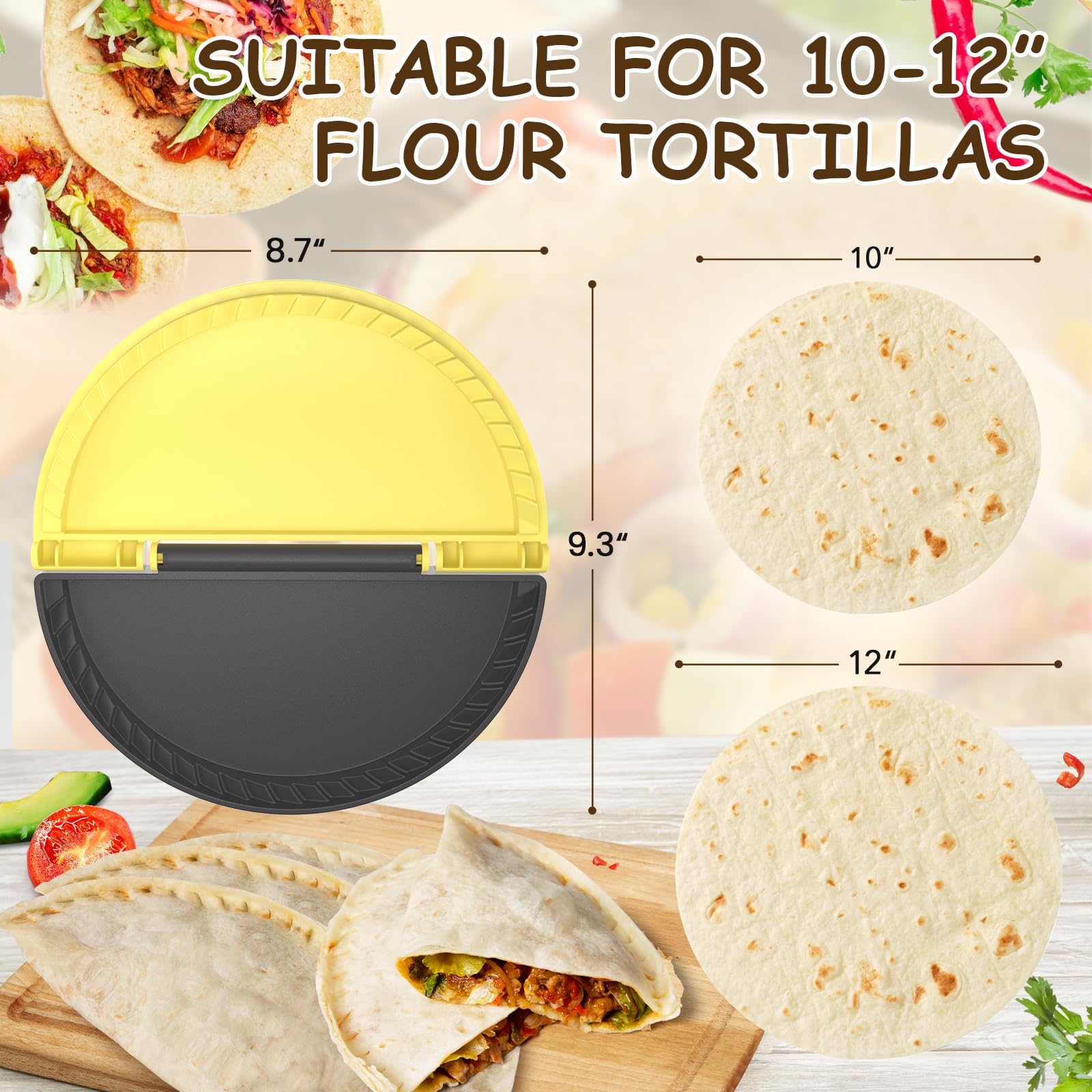 Semcide tortilla sealer made from BPA-free, food-grade materials.