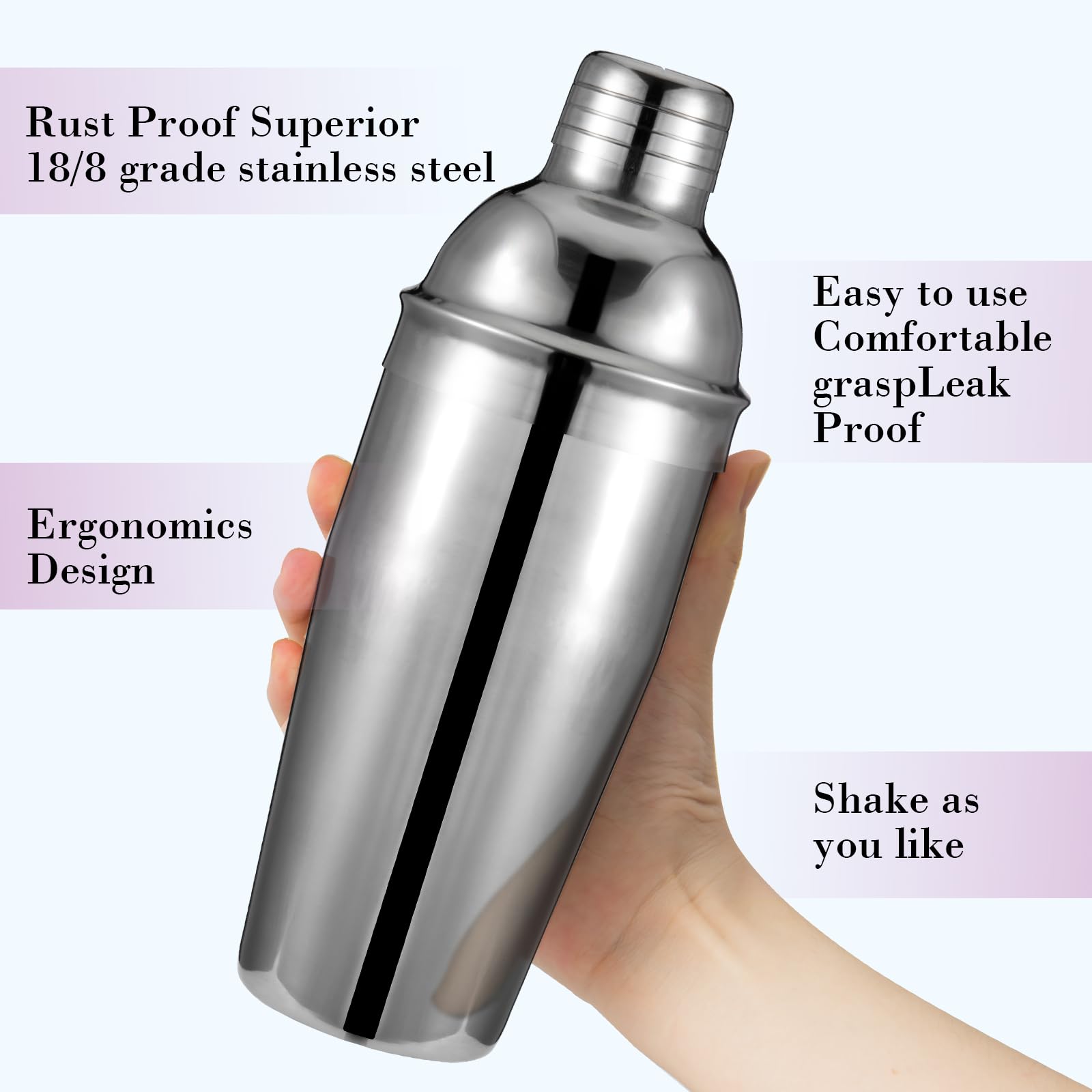 Semderm 1oz cap for precise measurements during shaking.