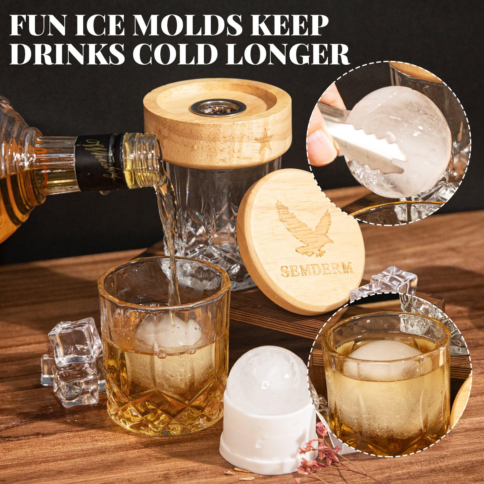 Semderm six-flavor wood chips variety adds dynamic flavor to drinks.