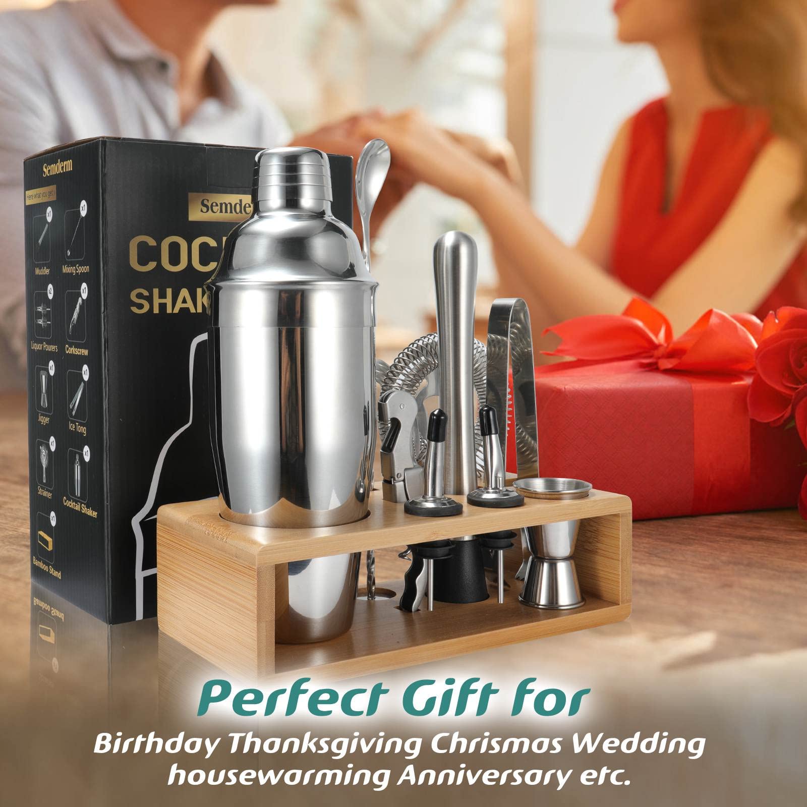 Semderm gift-ready bar set, ideal for weddings and birthdays