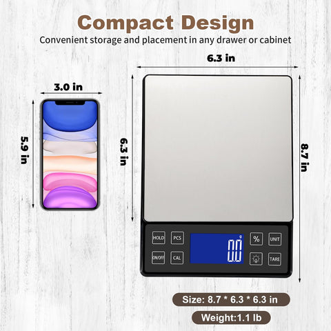 SEMIER USB rechargeable power for cordless convenience