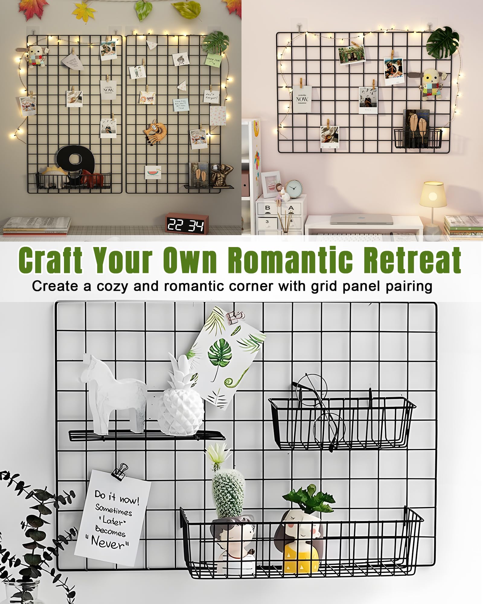 SEMPOMA quick-install kit for stylish wall organization.