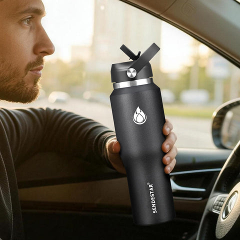 SENDESTAR wide-mouth design for easy ice filling and cleaning