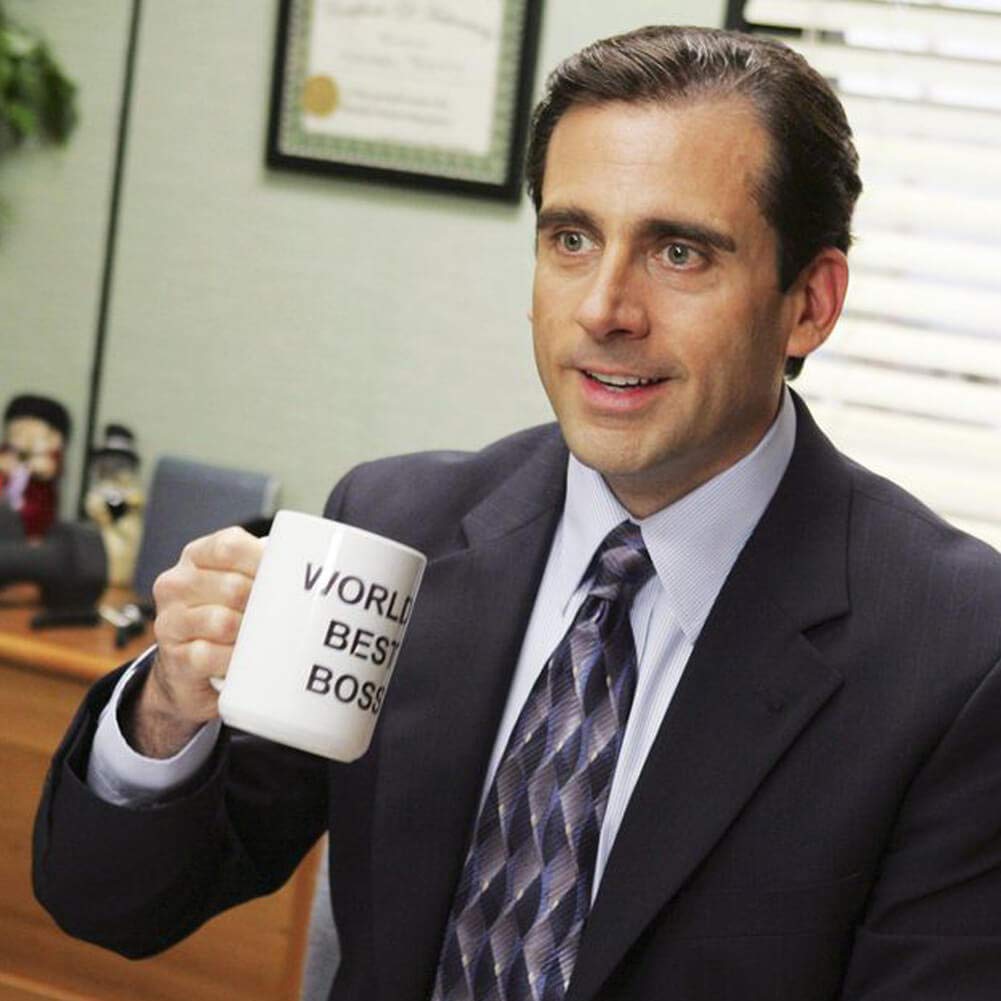 senooe Dunder Mifflin World's Best Boss mug dishwasher safe care
