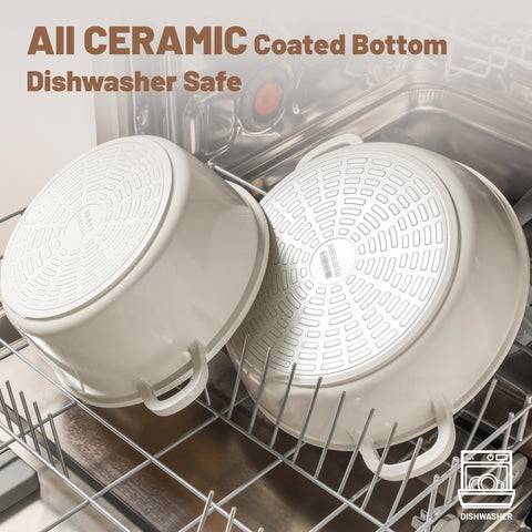 SENSARTE 11-inch sauté pan with lid for versatile cooking