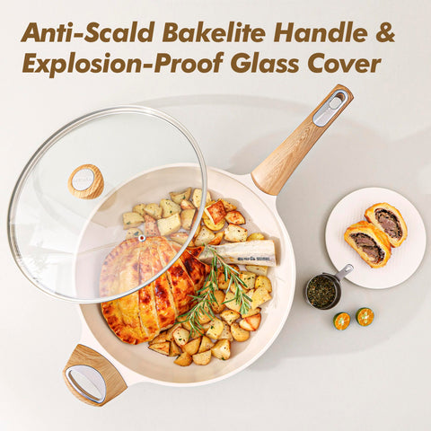 Sensarte 11-inch grill pan for searing and grill marks