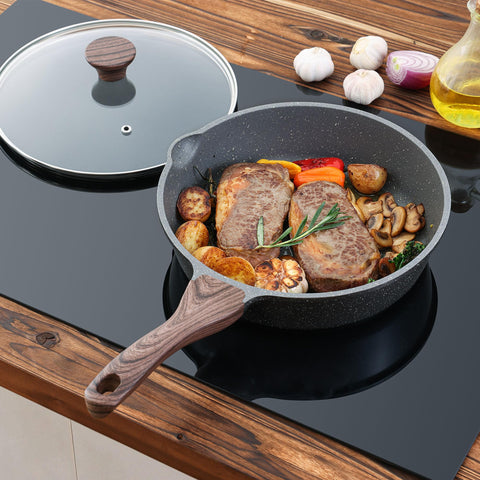 SENSARTE deep-pan-3-5qt versatile for frying, simmering, and sauces