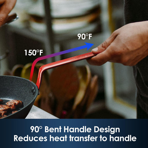 Sensarte dishwasher-safe note suggests easy cleaning after cooking