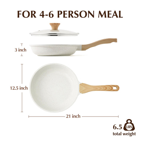 SENSARTE dishwasher-safe option saves time after cooking.