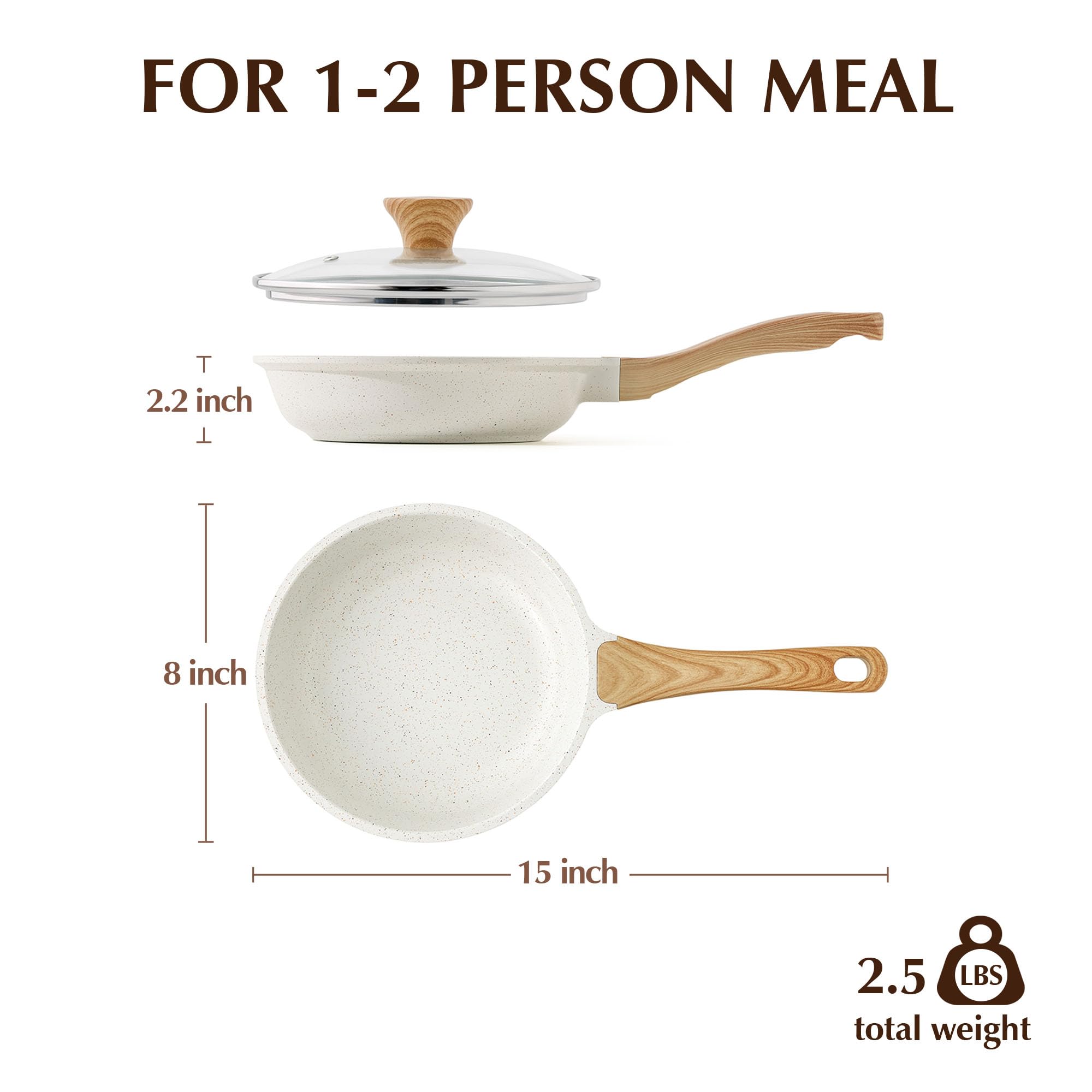 SENSARTE easy-clean surface with no rivets simplifies kitchen cleanup.