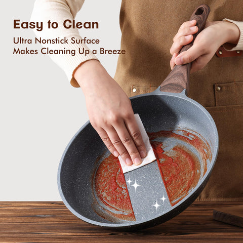 SENSARTE easy cleaning surface supports quick wipe-down after cooking