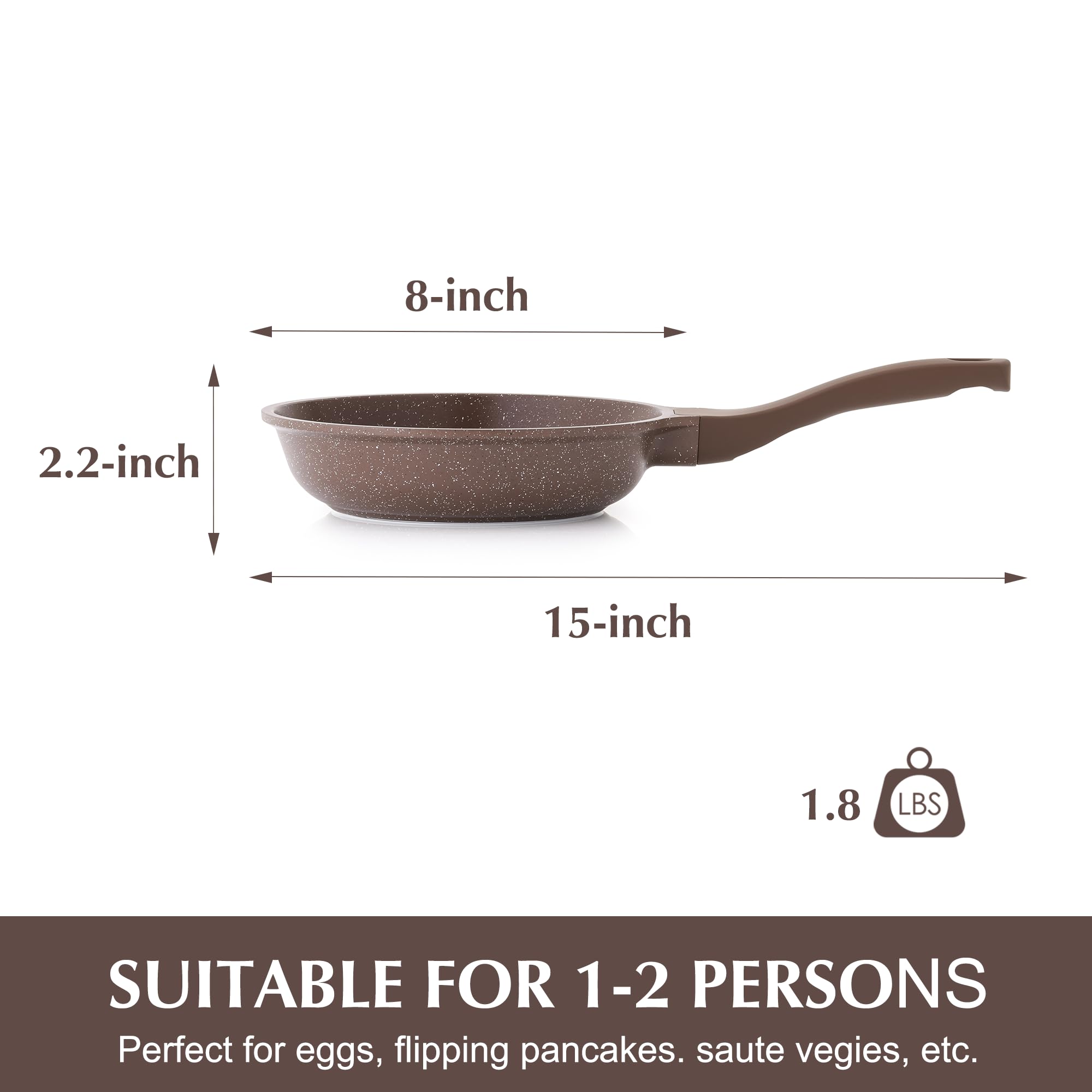 SENSARTE eco-friendly recycled aluminum design supports planet-friendly cookware