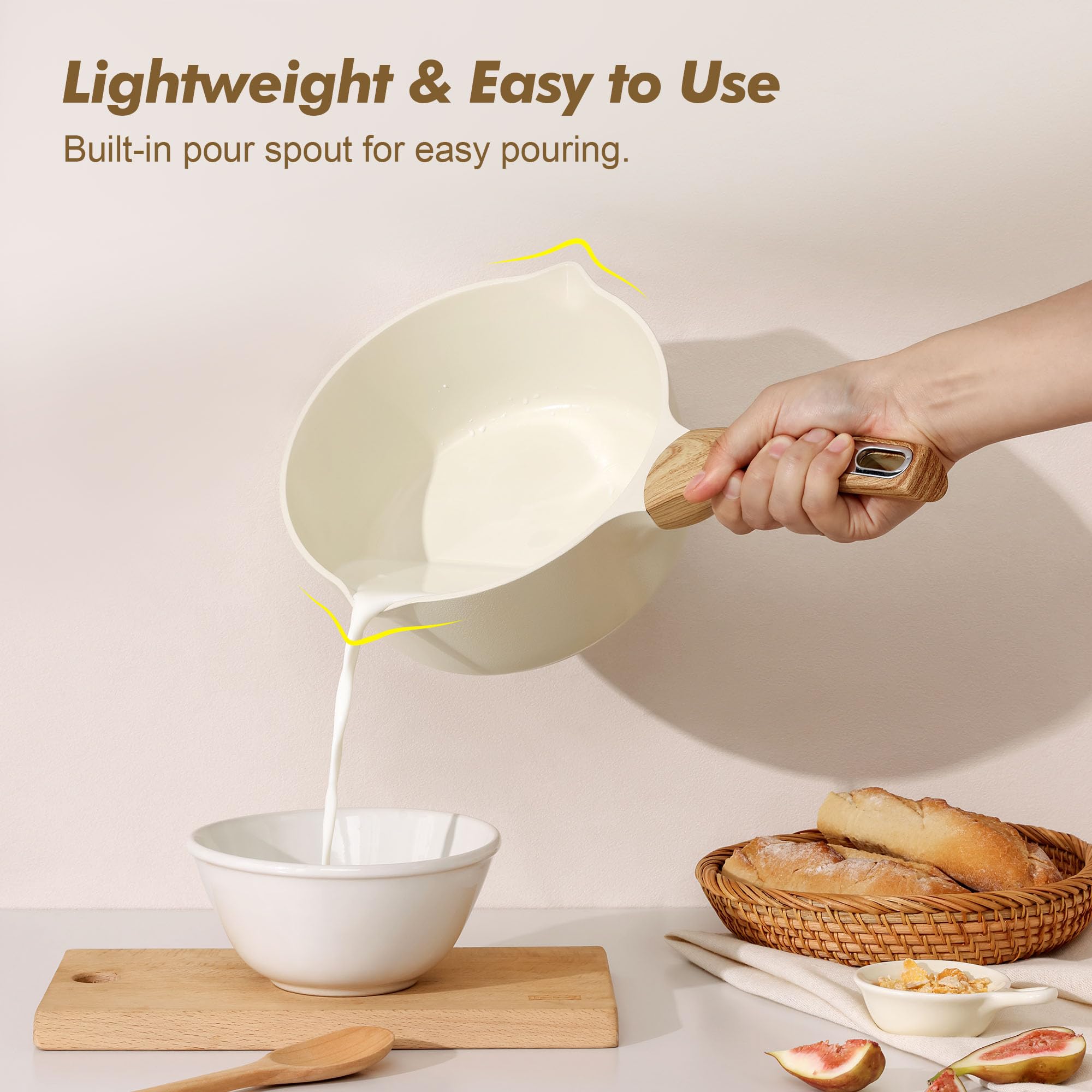 Sensarte explosion-proof glass lid provides clear visibility and splatter control.