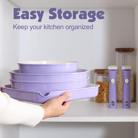 SENSARTE induction-compatible base for quick, even heating.