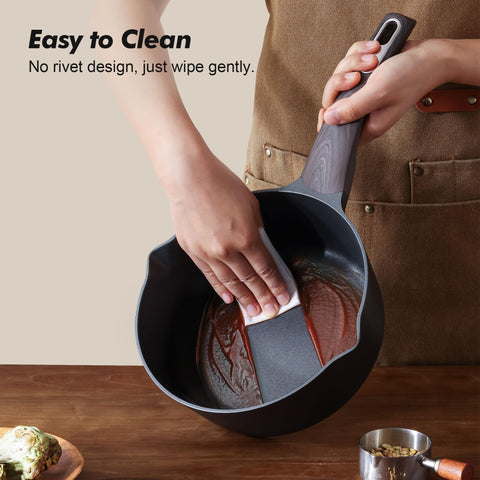 SENSARTE induction-friendly base ensures quick, even heating