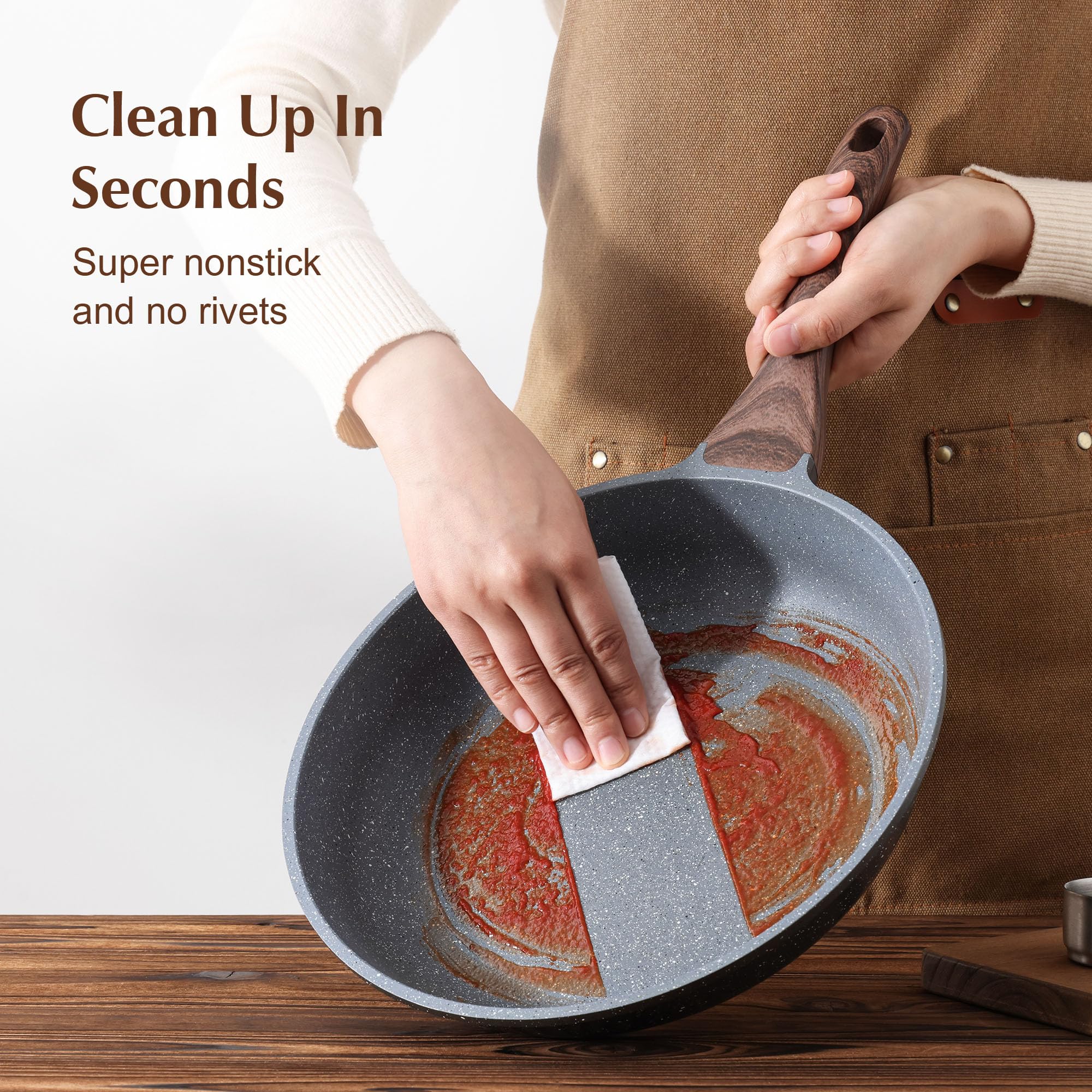 SENSARTE induction-ready base on stove for universal compatibility