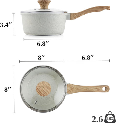 SENSARTE kitchen setup with saucepan highlights everyday versatility.