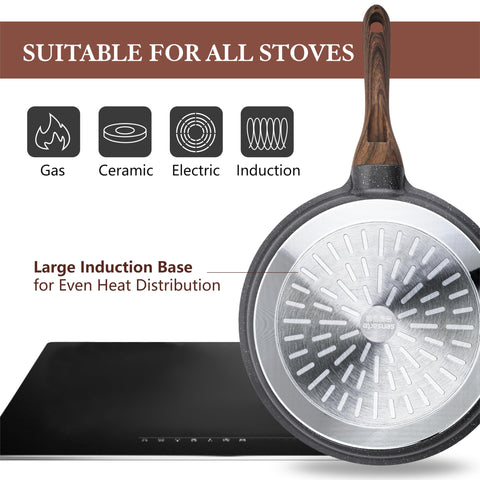 SENSARTE lightweight cookware design balances sturdy performance with daily ease