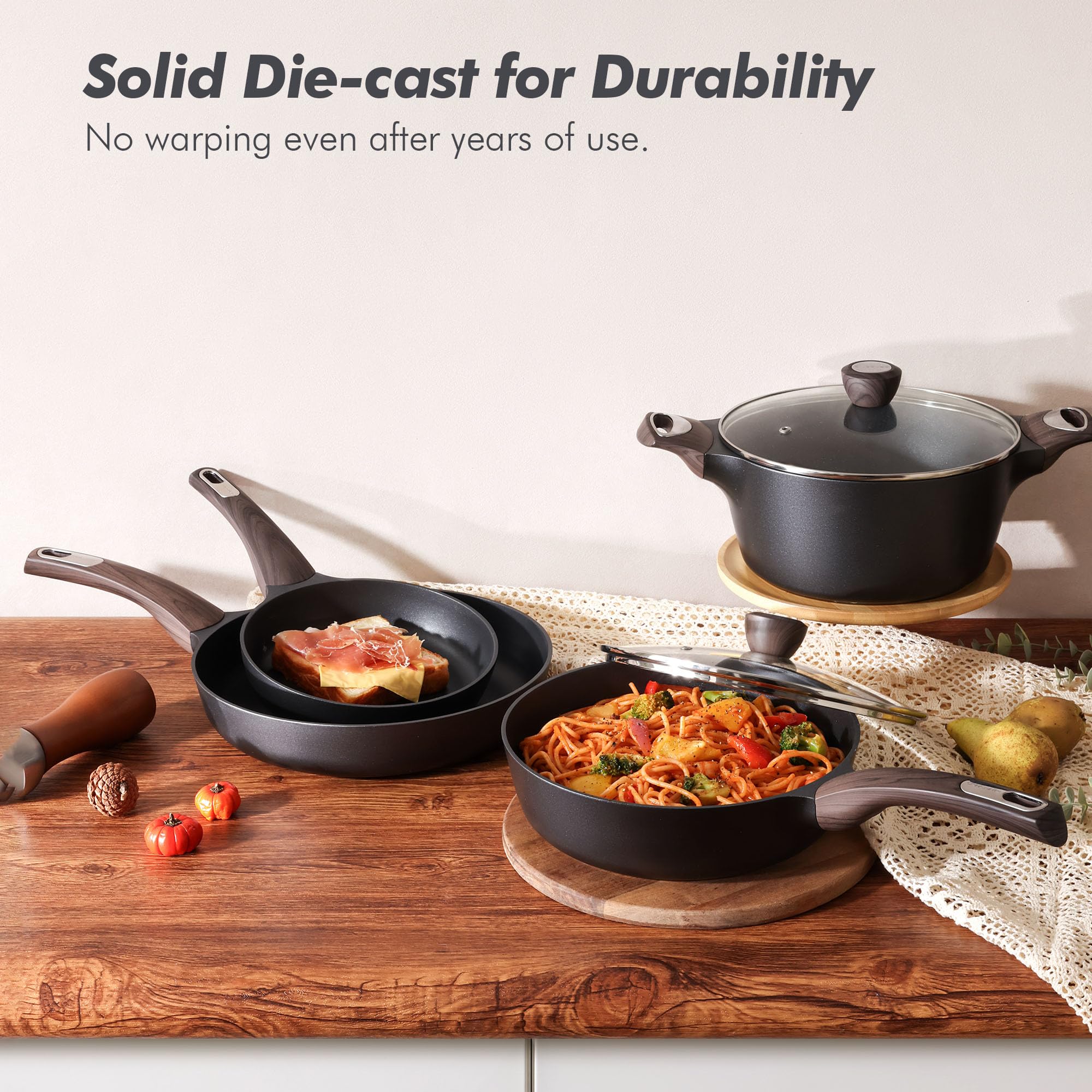 SENSARTE multi-purpose utensils for safer stirring and serving